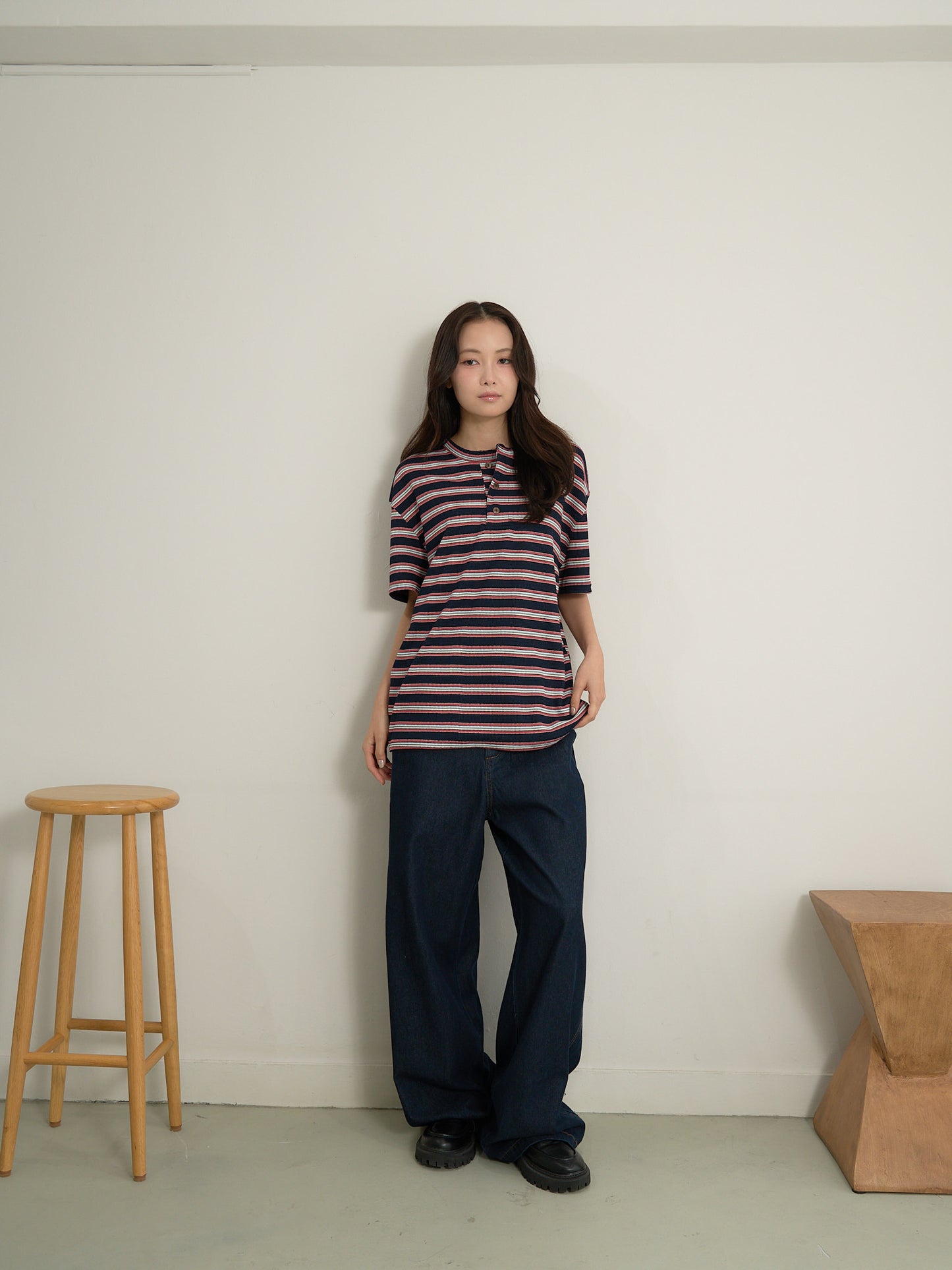 border henley tee