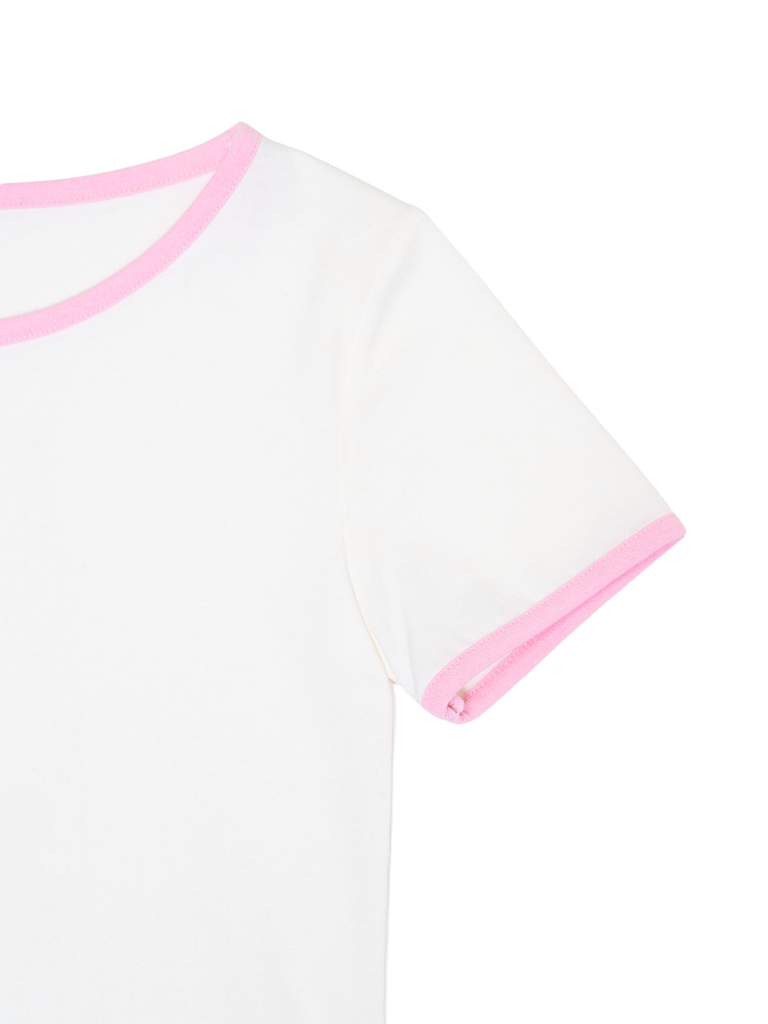 ringer rose tee shirt