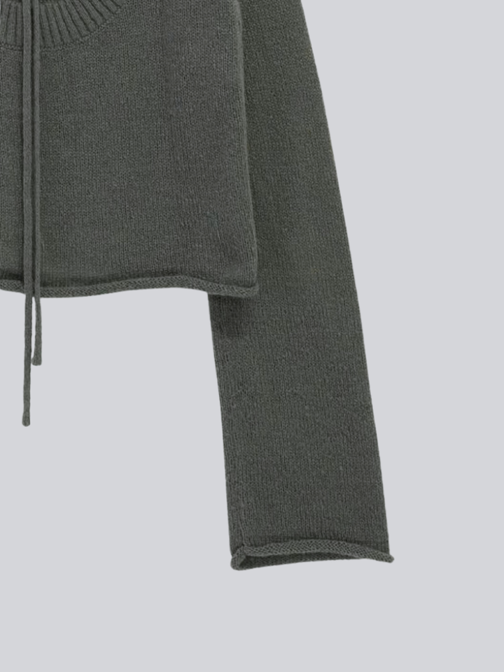 【 10月中旬発送予定 】tie ribbon knit