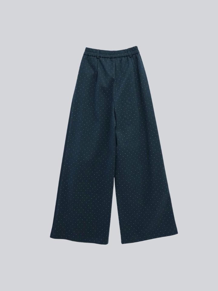 【 10月上旬発送予定 】dot pattern wide slacks