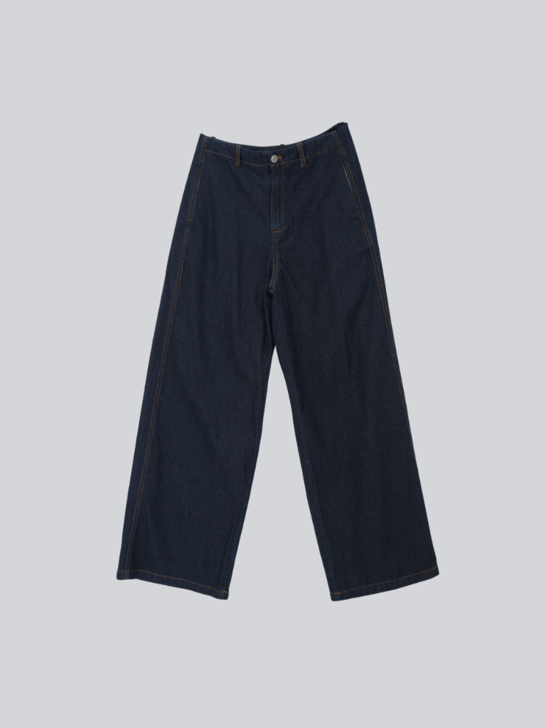highwaist wide denim pants｜ハイウエストデニムパンツ｜uenui – Uenui