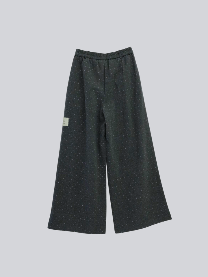 【 10月上旬発送予定 】dot pattern wide slacks