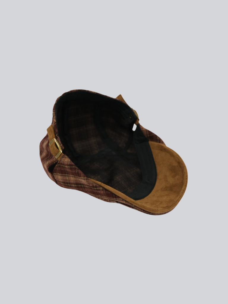 plaid hunting cap