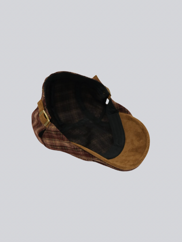 plaid hunting cap