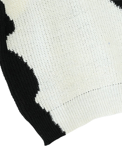 sparse pattern knit