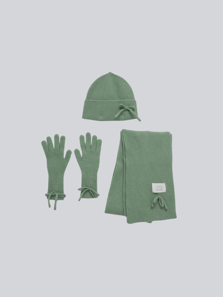 【 9/4 12時再販】ribbon knit 3piece set【9月中旬発送予定】