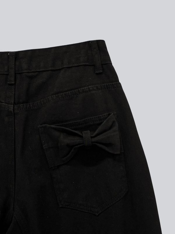 ribbon pocket pants