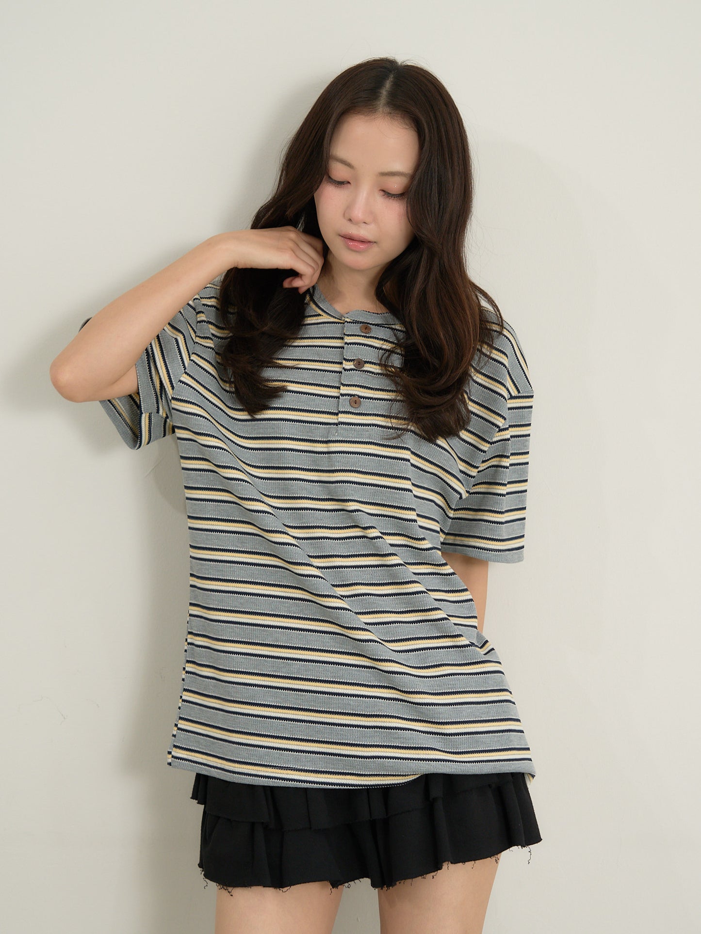 border henley tee