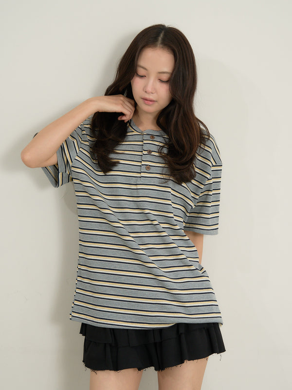 border henley tee