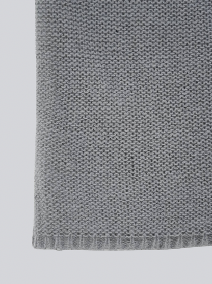 ribbon wrap knit skirt