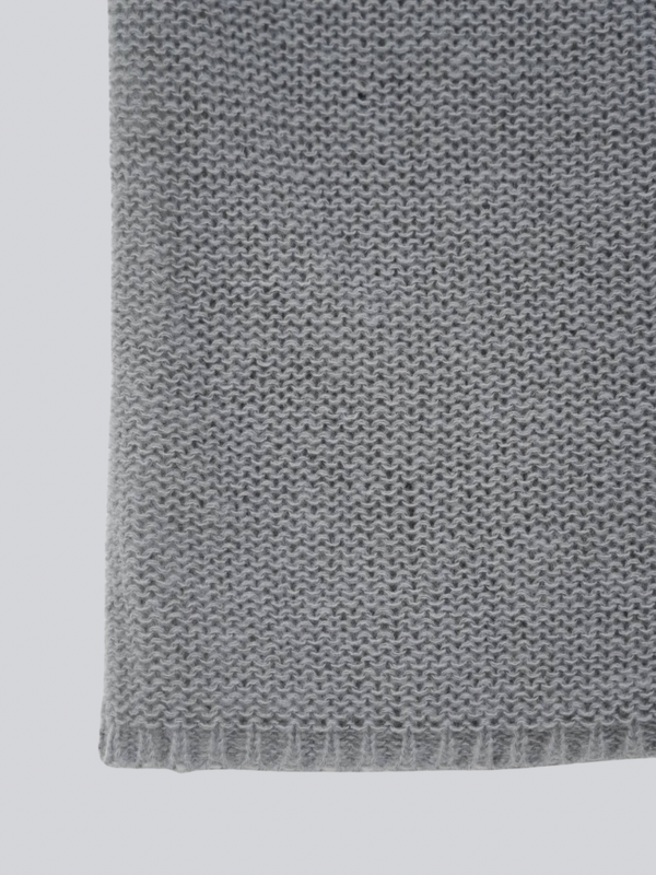 ribbon wrap knit skirt