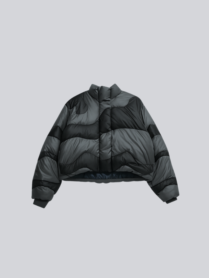 【 11月上旬発送予定 】wave bicolor down jacket