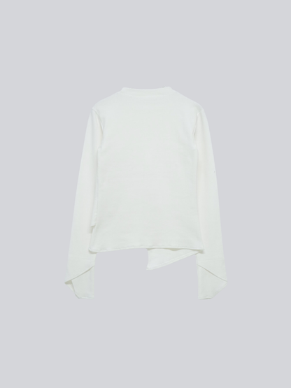 twist design long tee