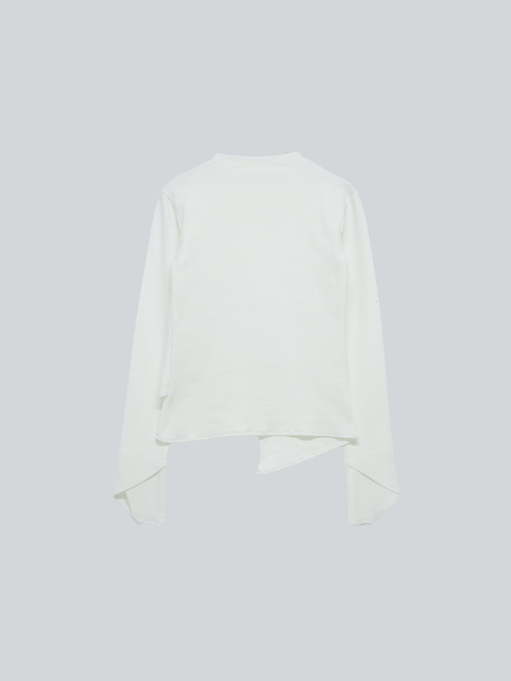 twist design long tee