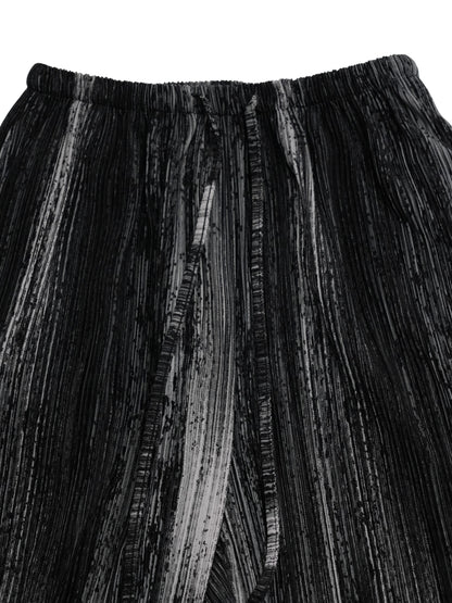 flowing ink pleats pants