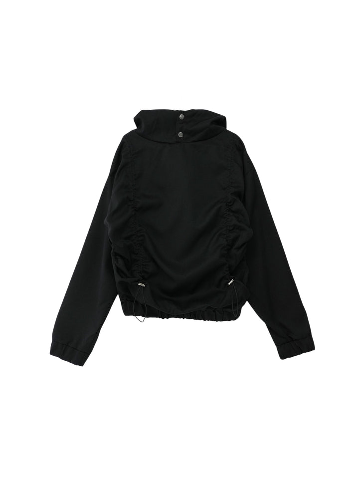 【9月10日発送予定】drawstring gather hoodie