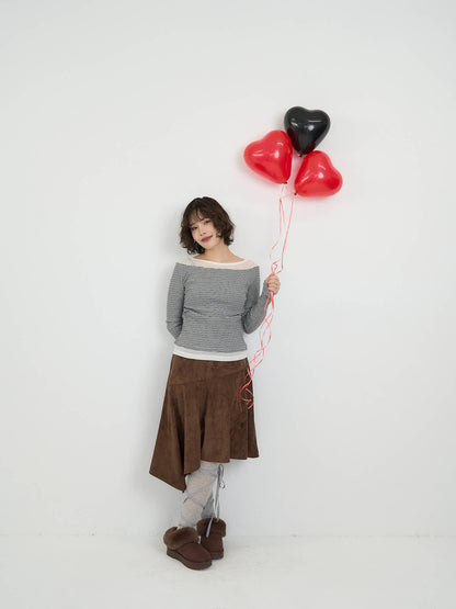 border long sleeve top