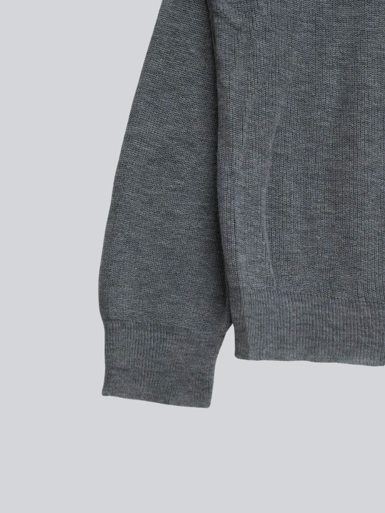 【 10月上旬発送予定 】contrast trim rib knit top