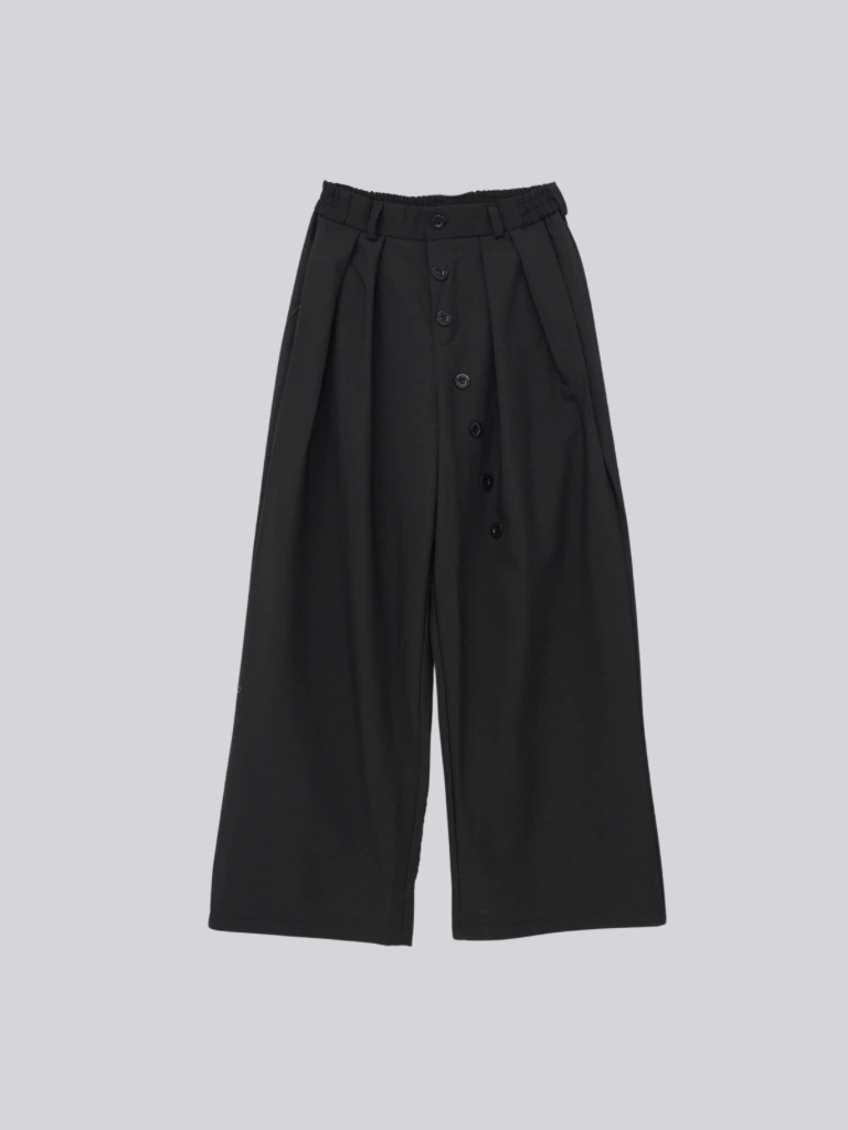アシンメトリー ワイドパンツ 大人カジュアル レディース Uenui