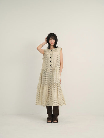 dot line long onepiece