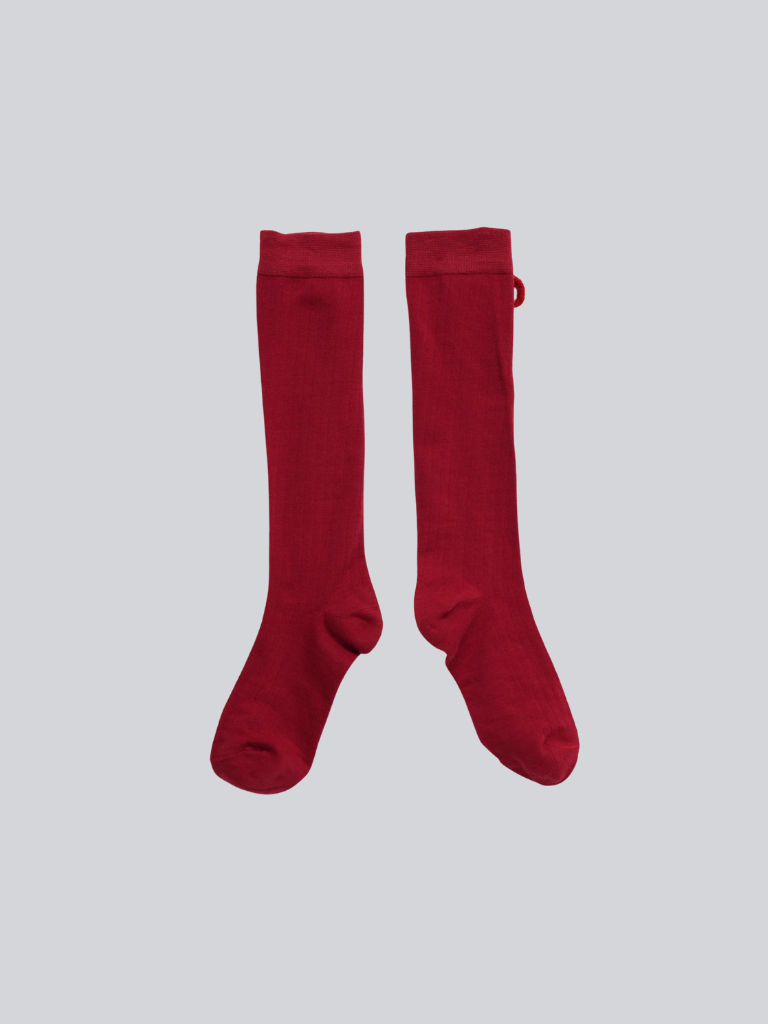 【 10月上旬発送予定 】knee-high ribbon socks