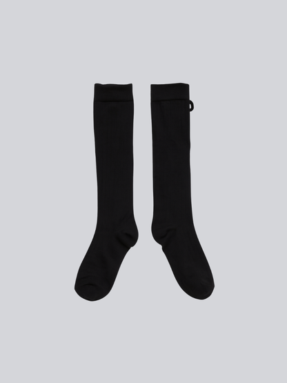 knee-high ribbon socks