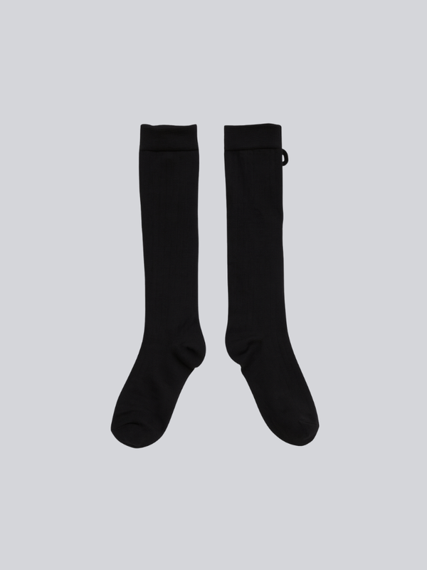 knee-high ribbon socks