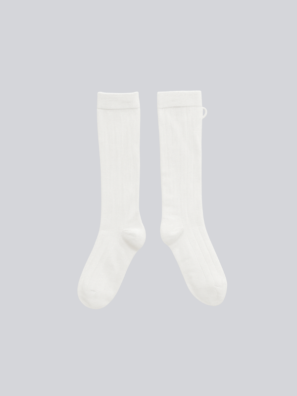 knee-high ribbon socks