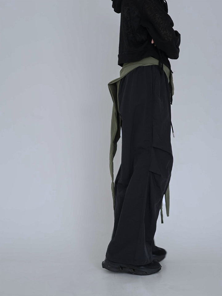 ultra wide drawstring pants