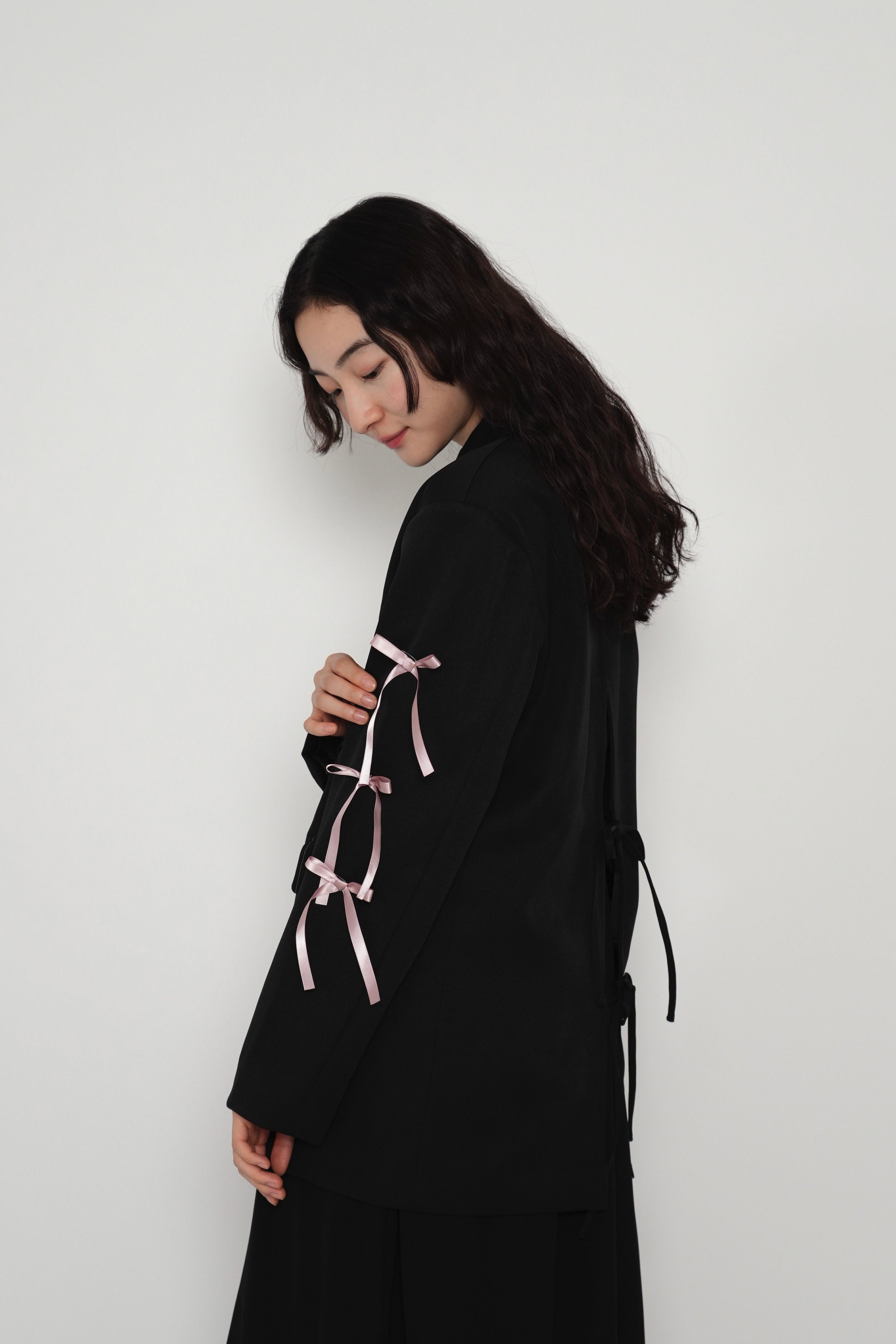 【3月下旬発送予定】many ribbon jacket