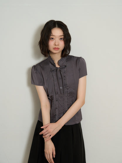 vintage frill  blouse