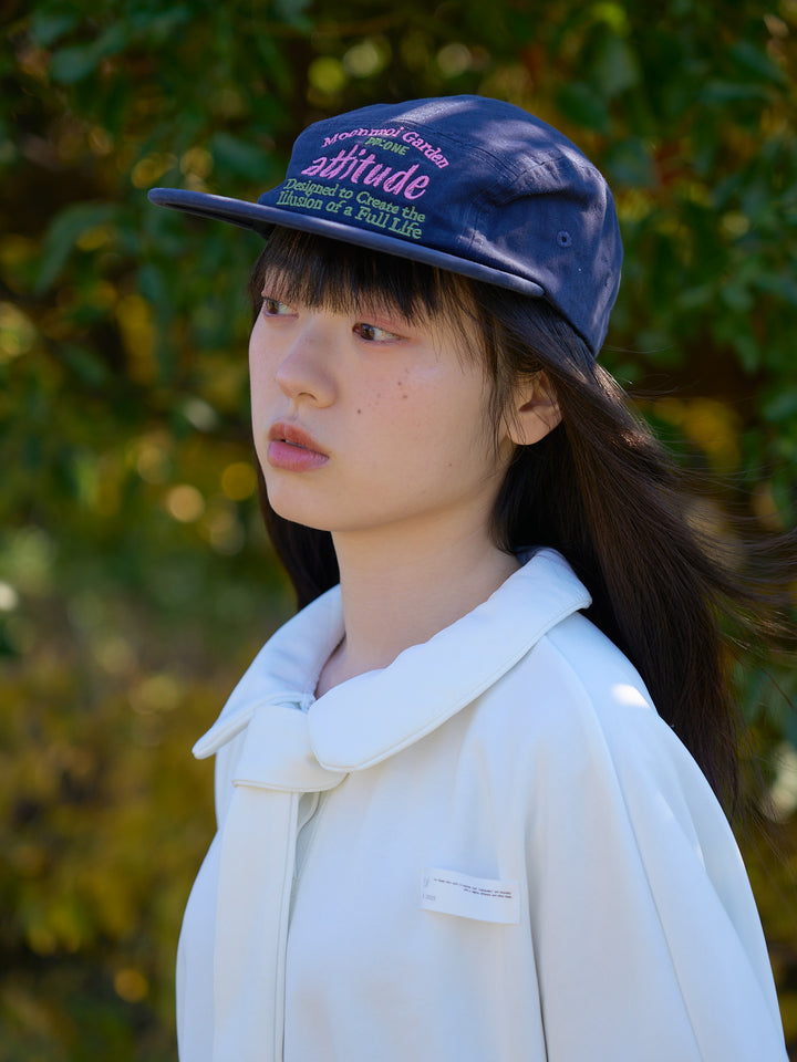 logo embroidered cap