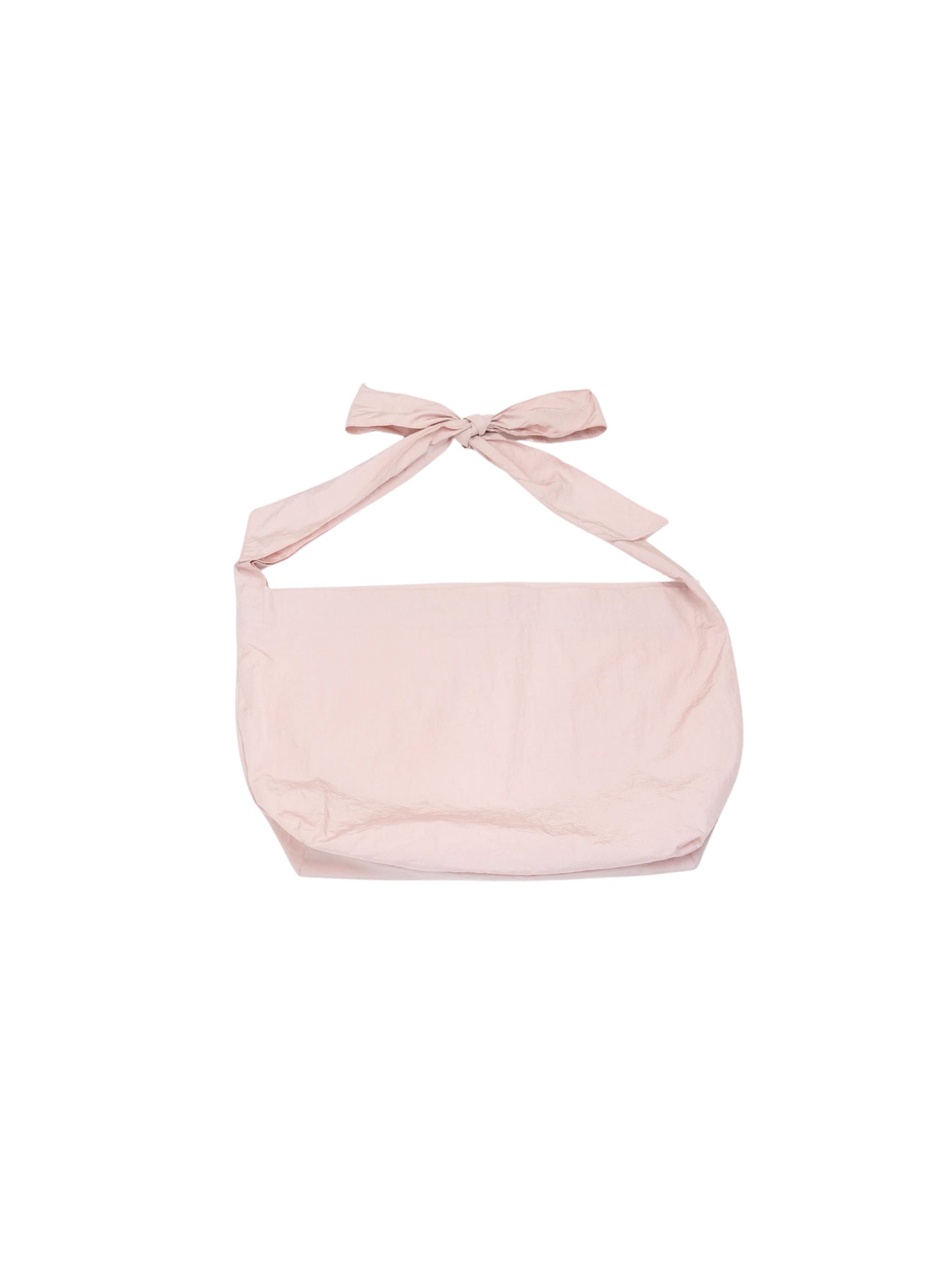 ribbon nylon shoulder bag