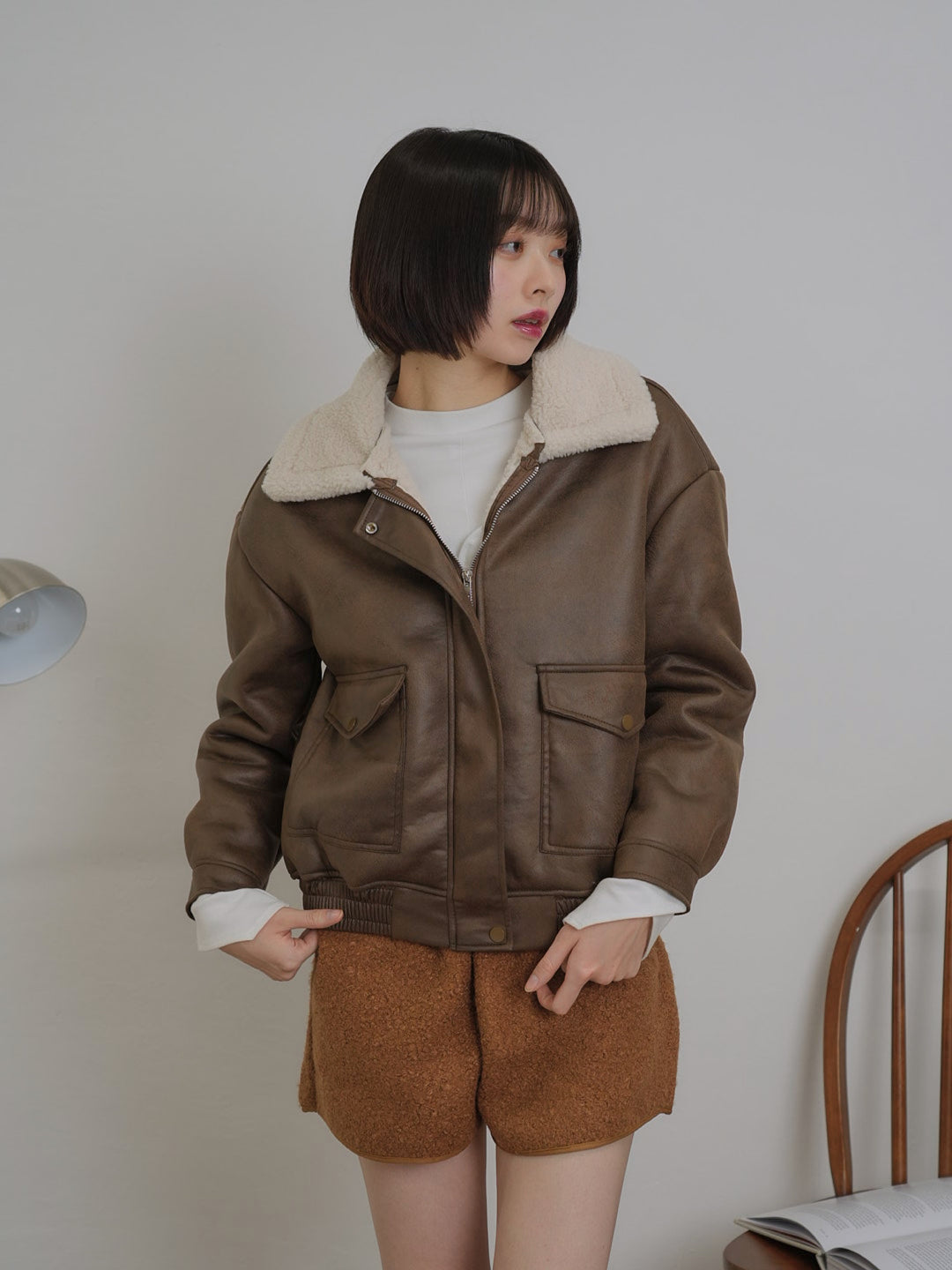mouton jacket