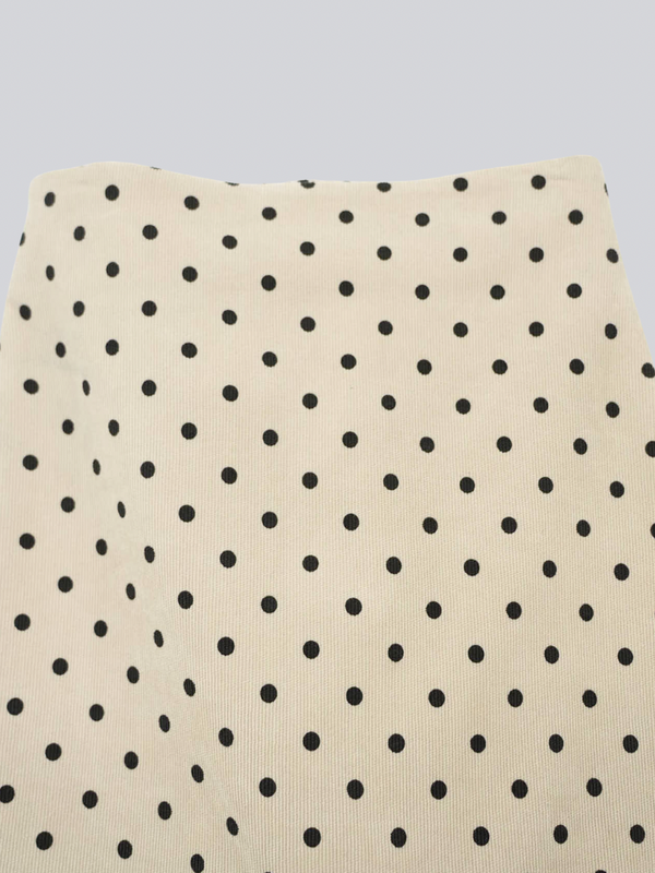 polka dot  midi skirt