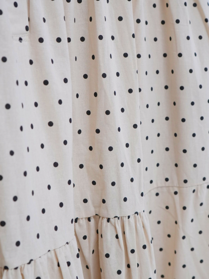 dot line long onepiece