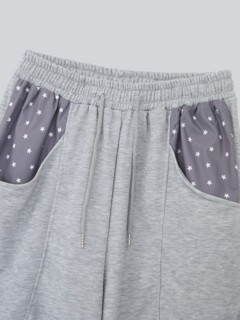 petit star pocket sweat pants