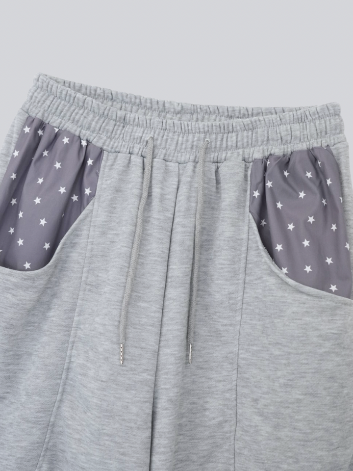 petit star pocket sweat pants