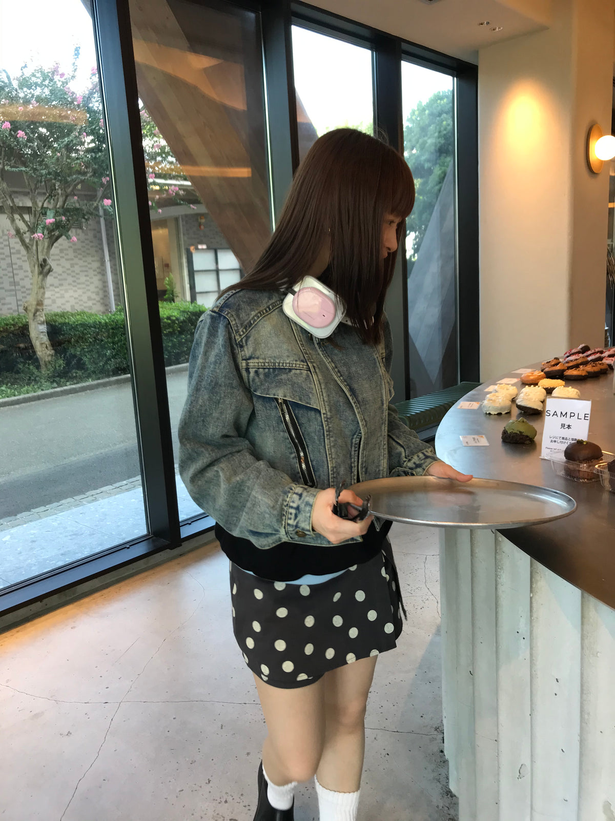 short denim jacket