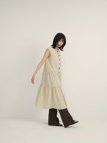 dot line long onepiece