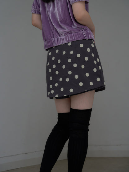 dot print culotte
