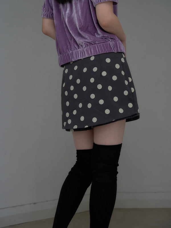 dot print culotte