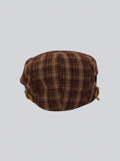 plaid hunting cap