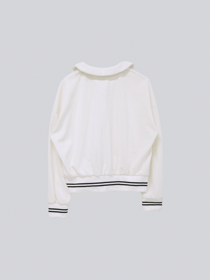 white sailor sweat