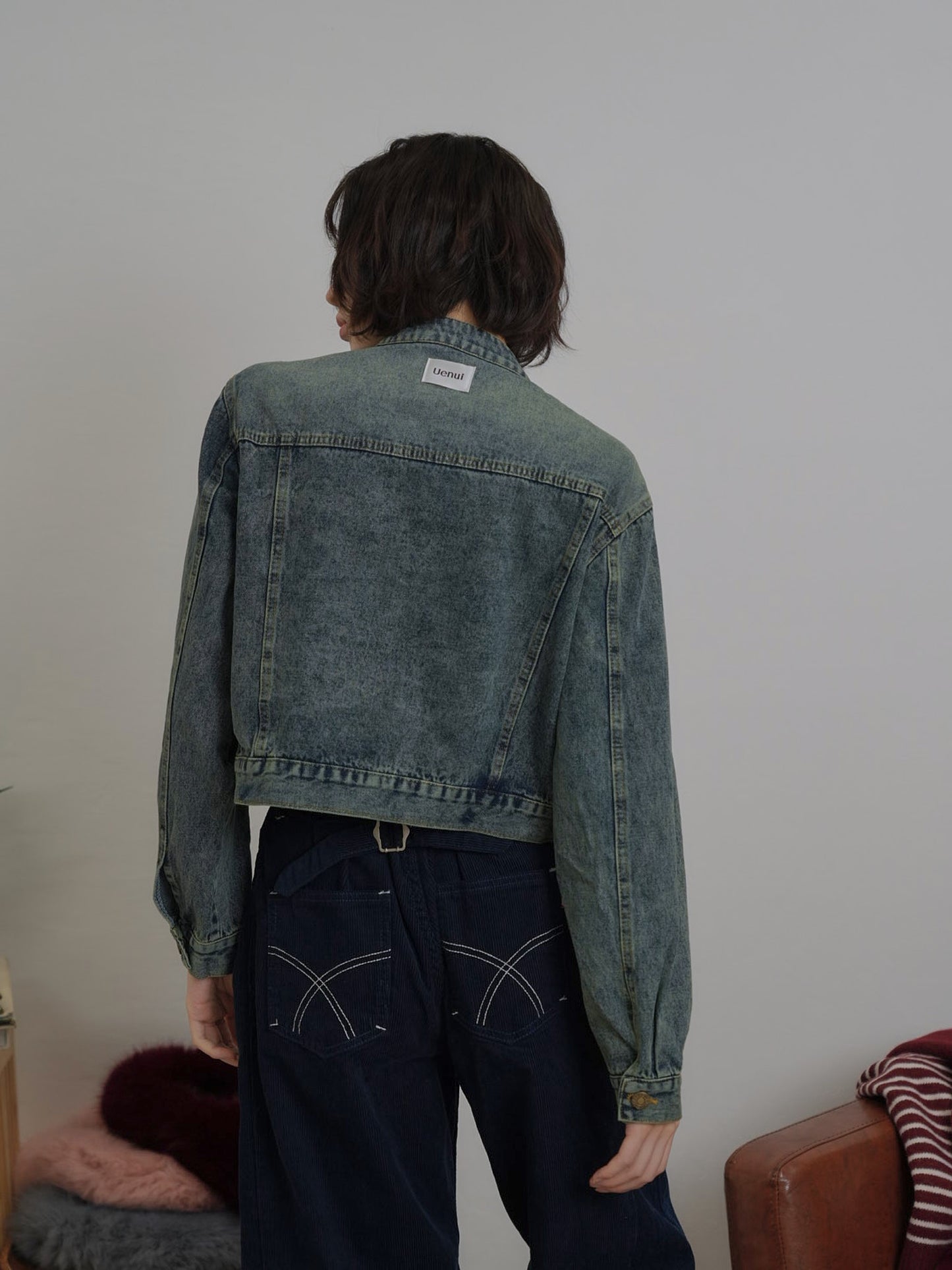 short denim jacket