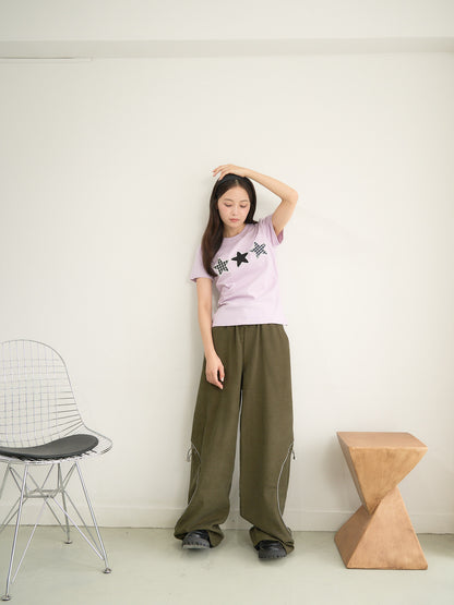 star patch tee