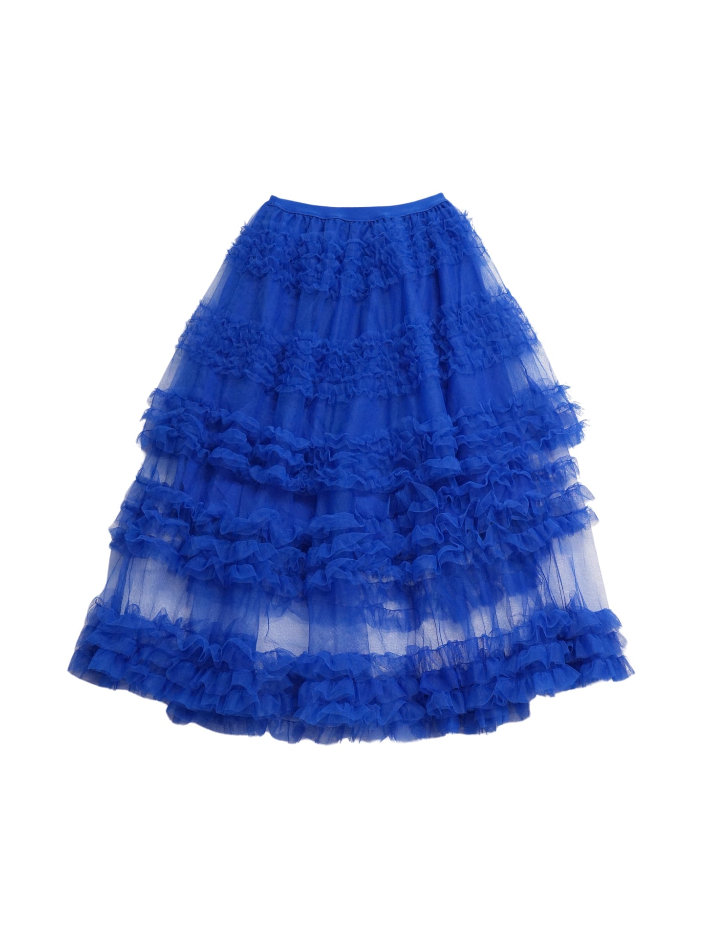 volume frill tiered skirt