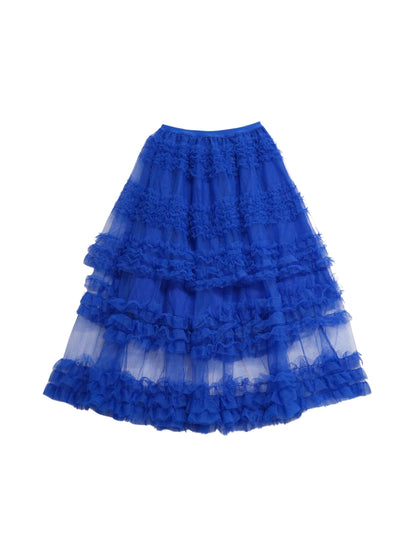 volume frill tiered skirt