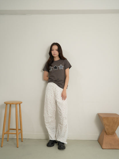 star patch tee