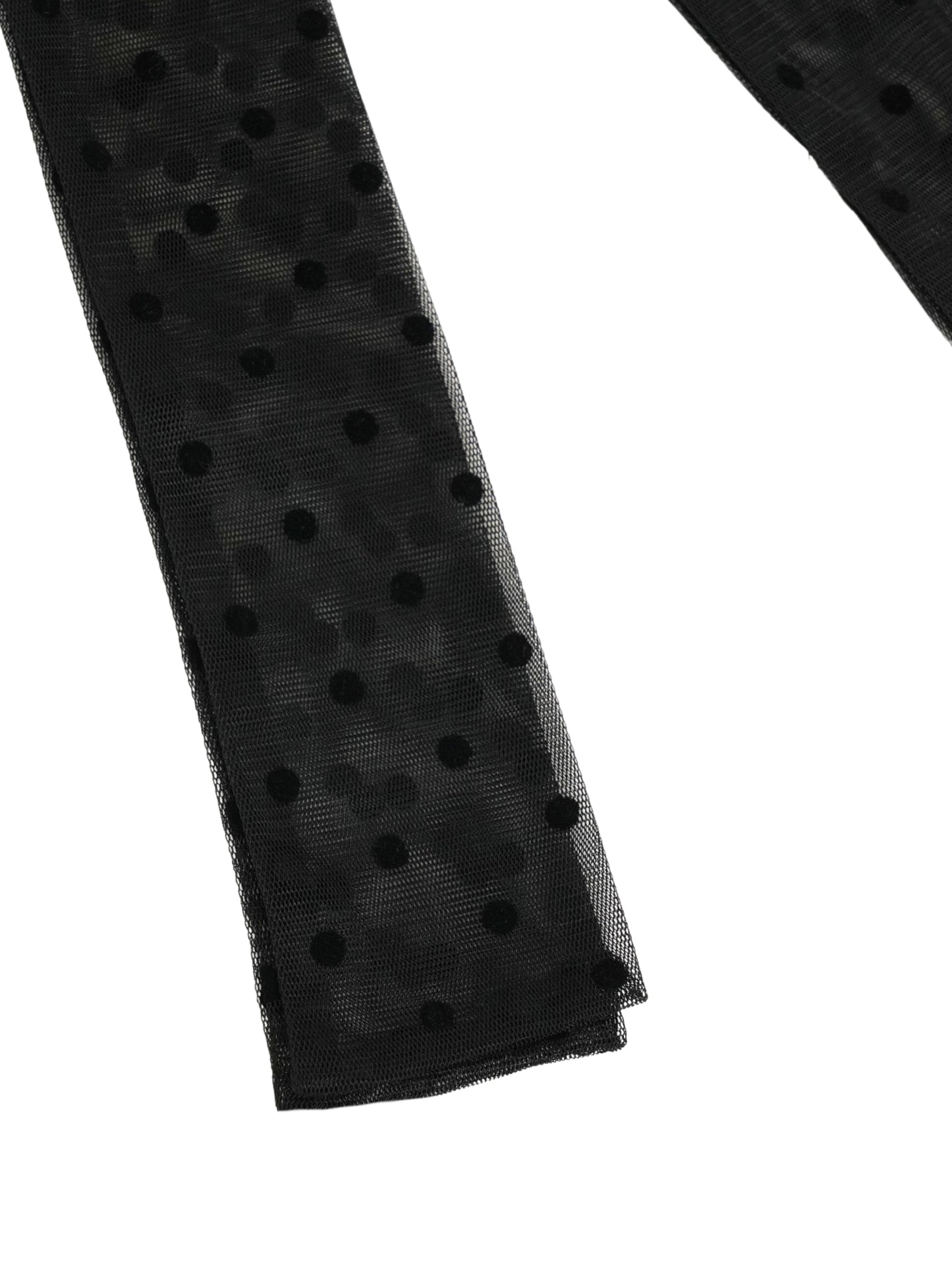 dot sheer scarf